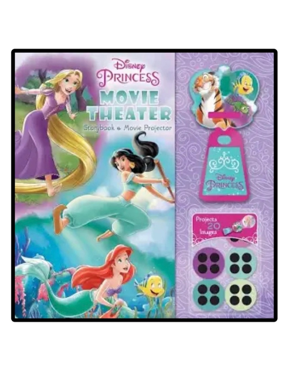 BUNDLE & SAVE 👑 Disney Princess Movie Theater Storybook & Projector
